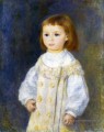 enfant en blanc Pierre Auguste Renoir